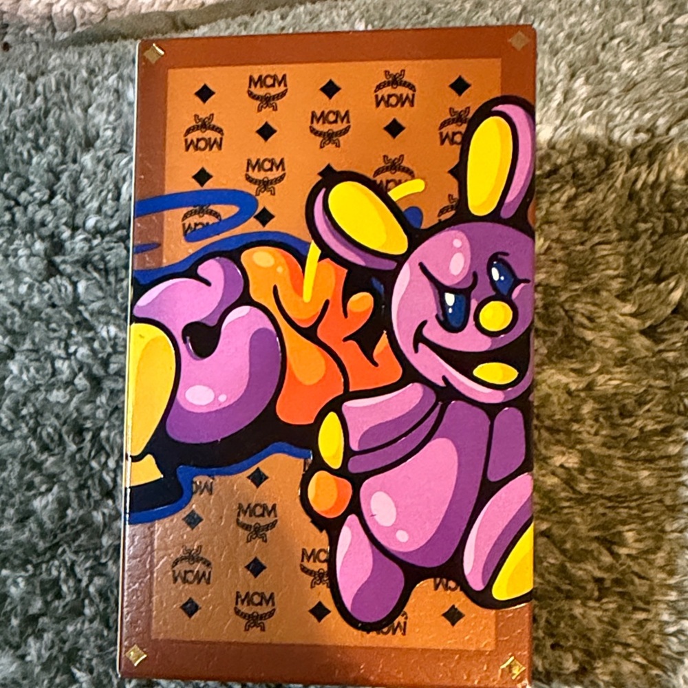 MCM box Purple and Yellow Cartoon Art eau de perfum